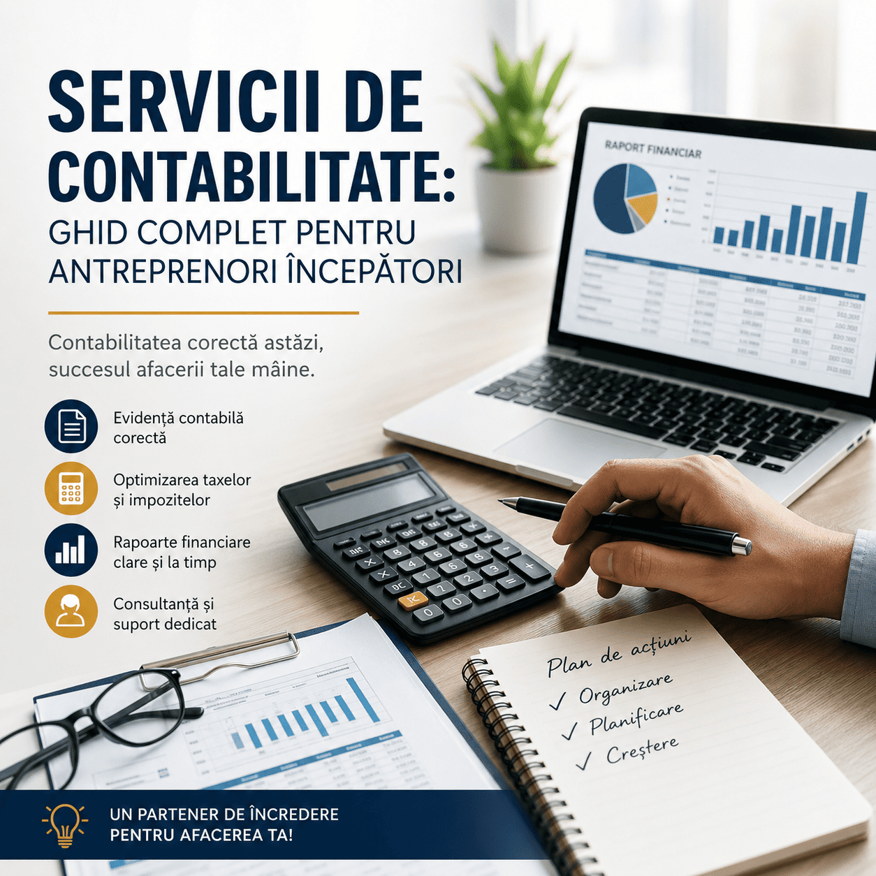 Servicii de contabilitate: ghid complet pentru antreprenori începători